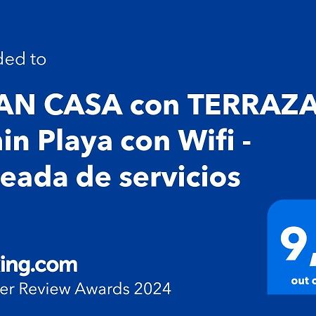 Gran Casa Con Terraza A 3 Min Playa Con Wifi - Rodeada De Servicios روكيتاس ذي مار المظهر الخارجي الصورة